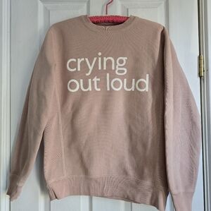 Heavyweight Crewneck Sweater with cotton fleece lining